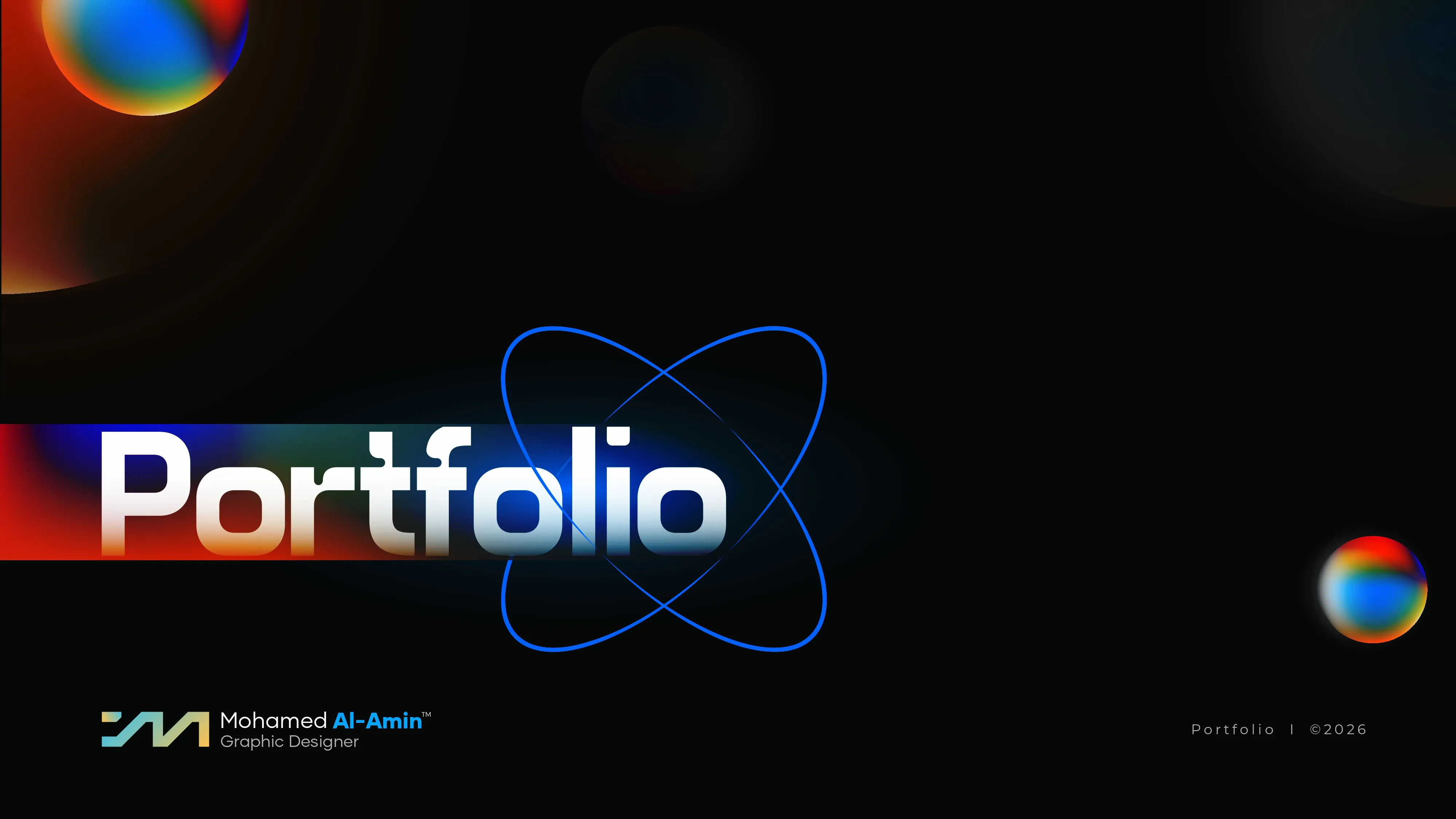 Mohamed Al-Amin portfolio cover