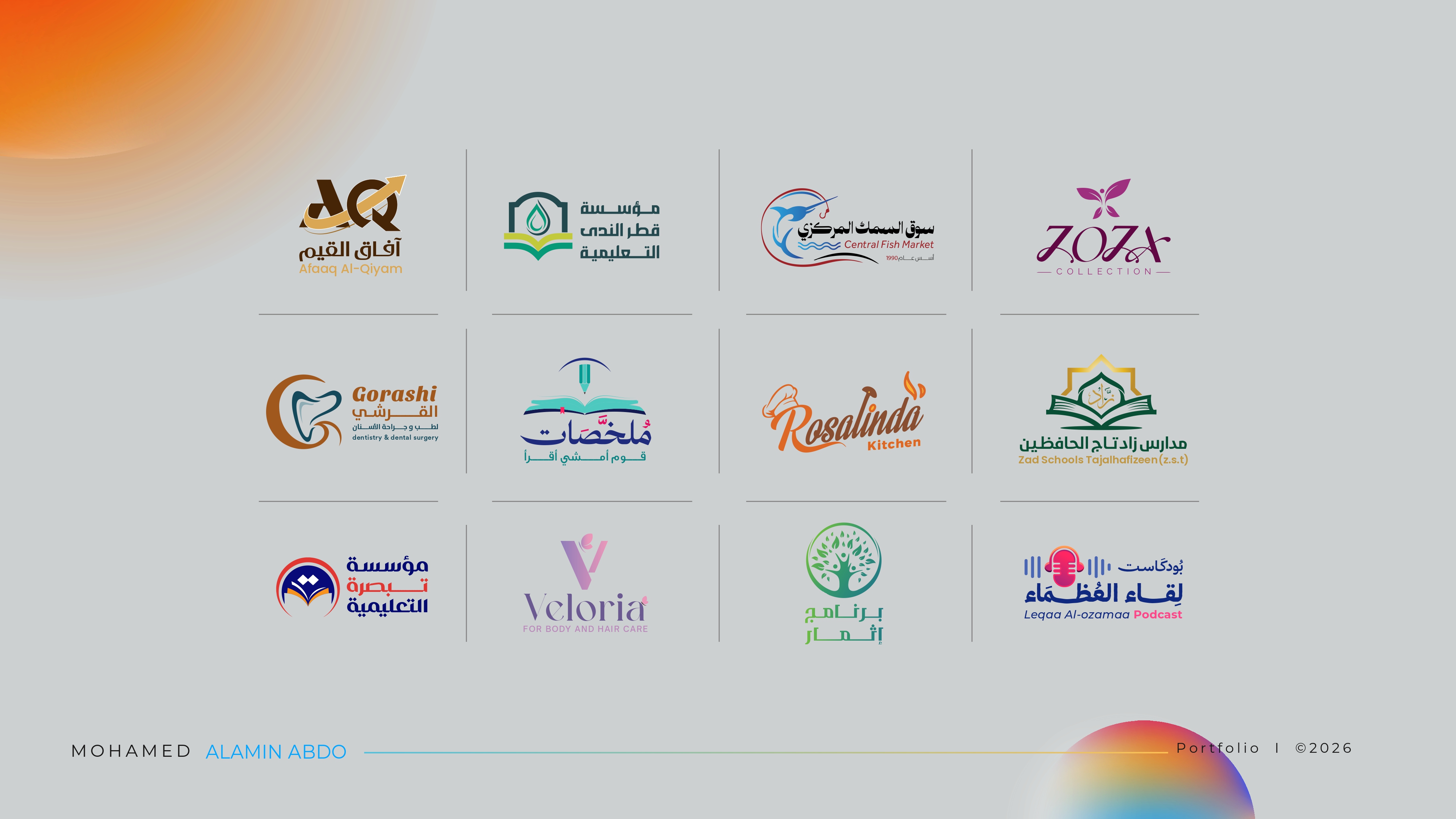 Brand Identity Design Portfolio Example