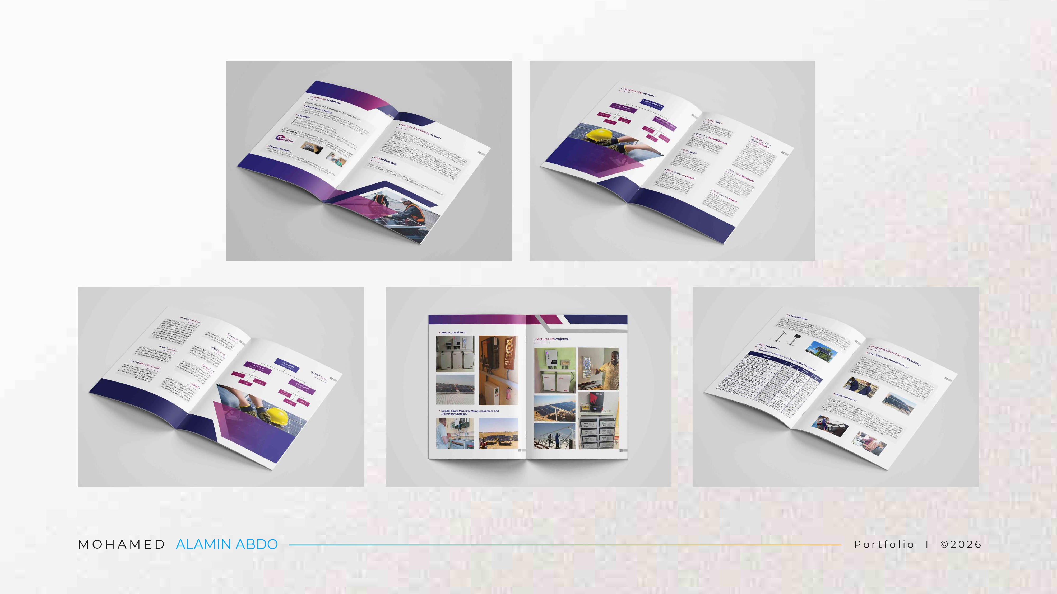 Portfolio work page